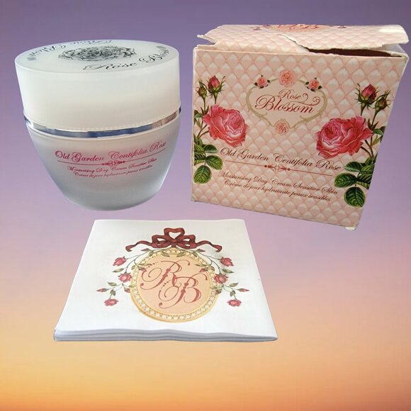France Rose Blossom Old Garden Roses Moisturizing Day Cream Sensitive Skin - Picture 1 of 14